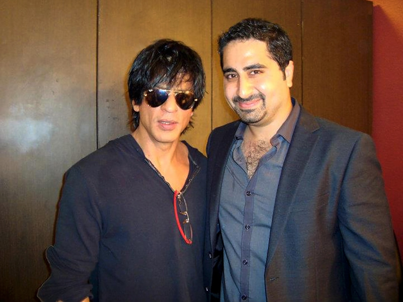 DJ Khushi with SRK
