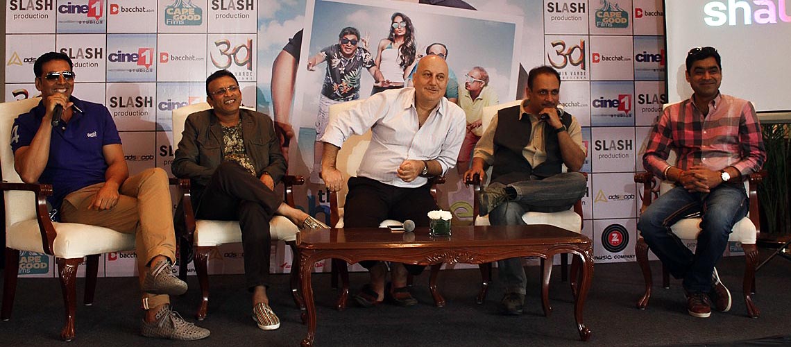 Akshay Kumar upcoming comedy movie - The Shaukeens
