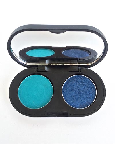 SEASOUL COSMETICS Ayeshadows in Bluish Green and Electric Blue beauty
