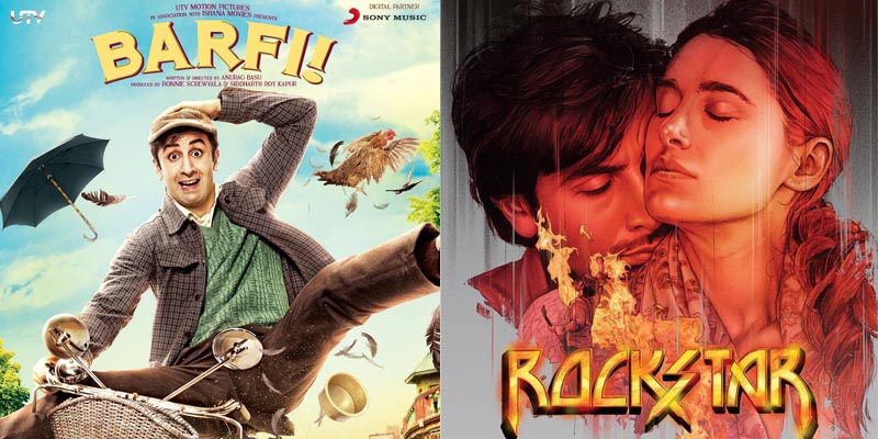 bollywood Ranbir Kapoor Rockstar and Barfi